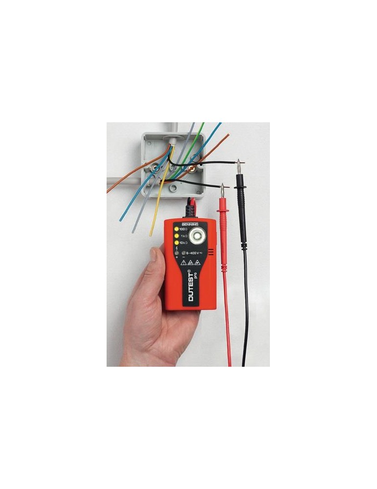 Durchgangs-/Leitungsprüfer DUTEST® p.6-400 V AC/DC