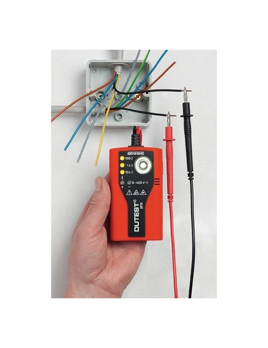 Durchgangs-/Leitungsprüfer DUTEST® p.6-400 V AC/DC