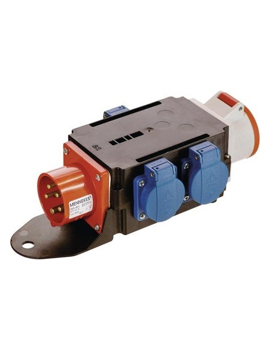 CEE-Adapter MIXO BRIGACH 1xCEE-Stecker 400V,16 A,5-polig IP44 AS-SCHWABE