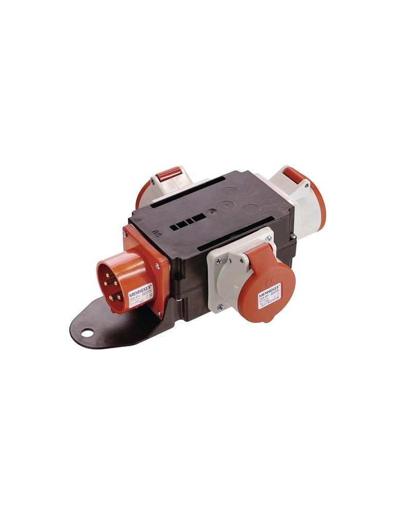 CEE-Adapter MIXO RHEIN 1xCEE-Stecker 400V,16 A,5-polig IP44 AS-SCHWABE