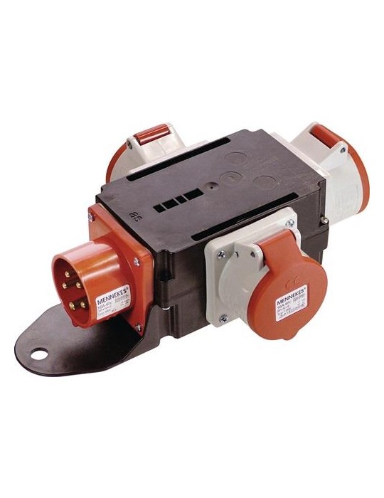 CEE-Adapter MIXO RHEIN 1xCEE-Stecker 400V,16 A,5-polig IP44 AS-SCHWABE
