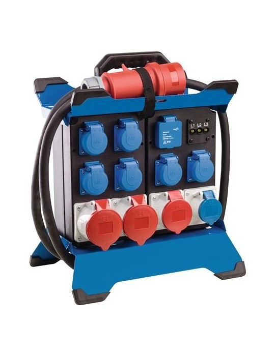 CEE-Standstromverteiler STECKY DUO 4 CEE-Stecker 400V,32 A,5-polig AS-SCHWABE