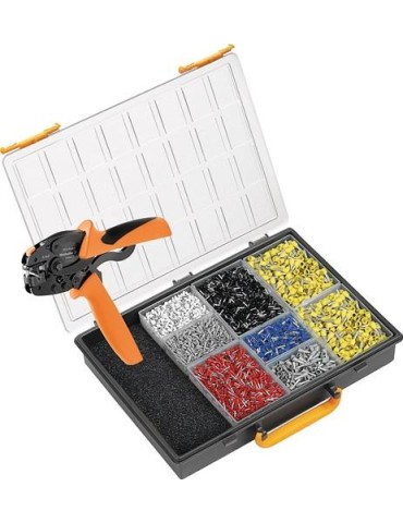 Aderendhülsensortiment 4501-tlg.0,5-6mm² Raaco-Box WEIDMÜLLER