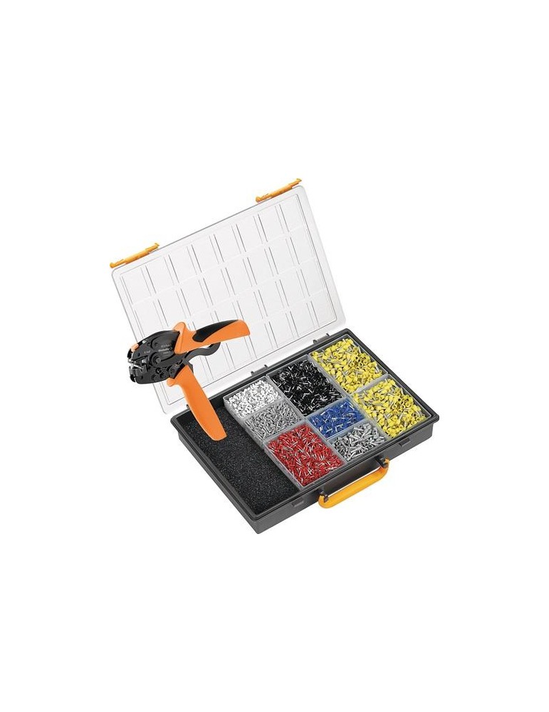Aderendhülsensortiment 4501-tlg.0,5-6mm² Raaco-Box WEIDMÜLLER