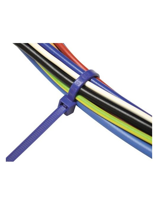 Kabelbinder L.280mm B.4,5mm PA 6.6 blau 100St./Btl.SAPISELCO