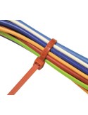 Kabelbinder L.280mm B.4,5mm PA 6.6 rot 100St./Btl.SAPISELCO