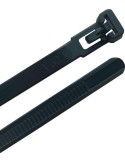 Kabelbinder L.360mm B.7,6mm PA 6.6 schwarz 100St./Btl.