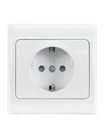 ELEGANCE UP-Steckdose 80x80x40mm, mit Rahmen
