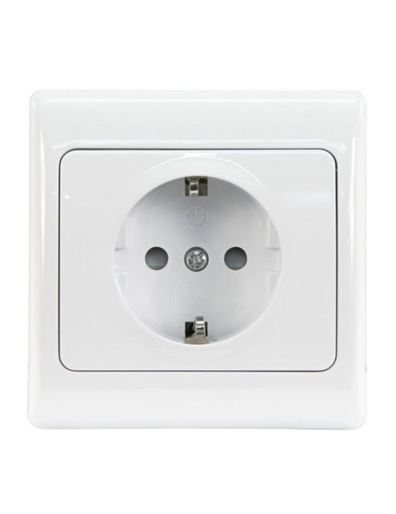 ELEGANCE UP-Steckdose 80x80x40mm, mit Rahmen