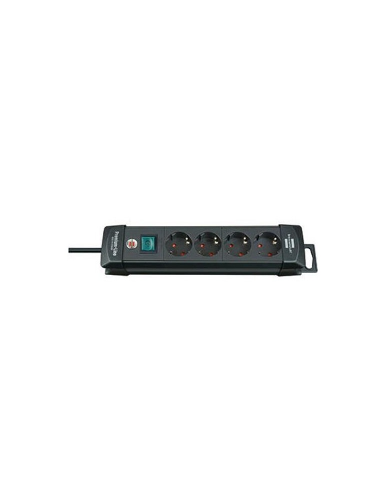 brennenstuhl Steckdosenleiste Premium-Line 1951140100 4fach sw
