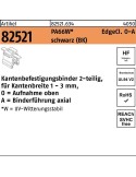 Befestigungsbinder R 82521 Edgeclip 4,6x200/45 PA66W sw 500St. HELLERMANNTYTON - VPE: 500