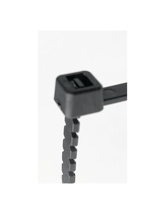 Kabelbinder DREH und AB Länge 360 mm Breite 8 mm Polyamid 6.6 schwarz (UV-beständig) 100St./BT AHW-TOOLS