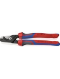 Kabelschere StepCut XL L.225mm Kopf brün.Comfort-Griff KNIPEX