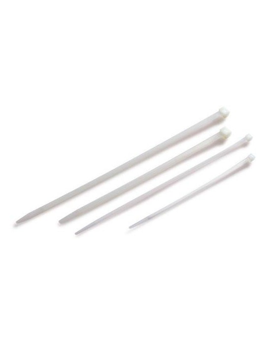 Kabelbinder Maße 430x4,8mm weiß TRANSPAK - VPE: 100