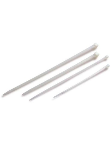 Kabelbinder Maße 140x3,6mm weiß TRANSPAK - VPE: 1000