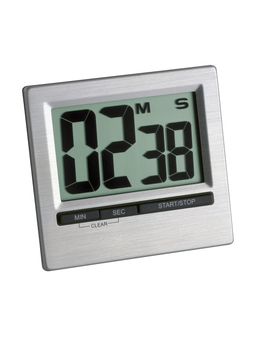 TFA-DOSTMANN Timer Digital, Magnet inkl. 1 x Batterie 1,5 V AAA