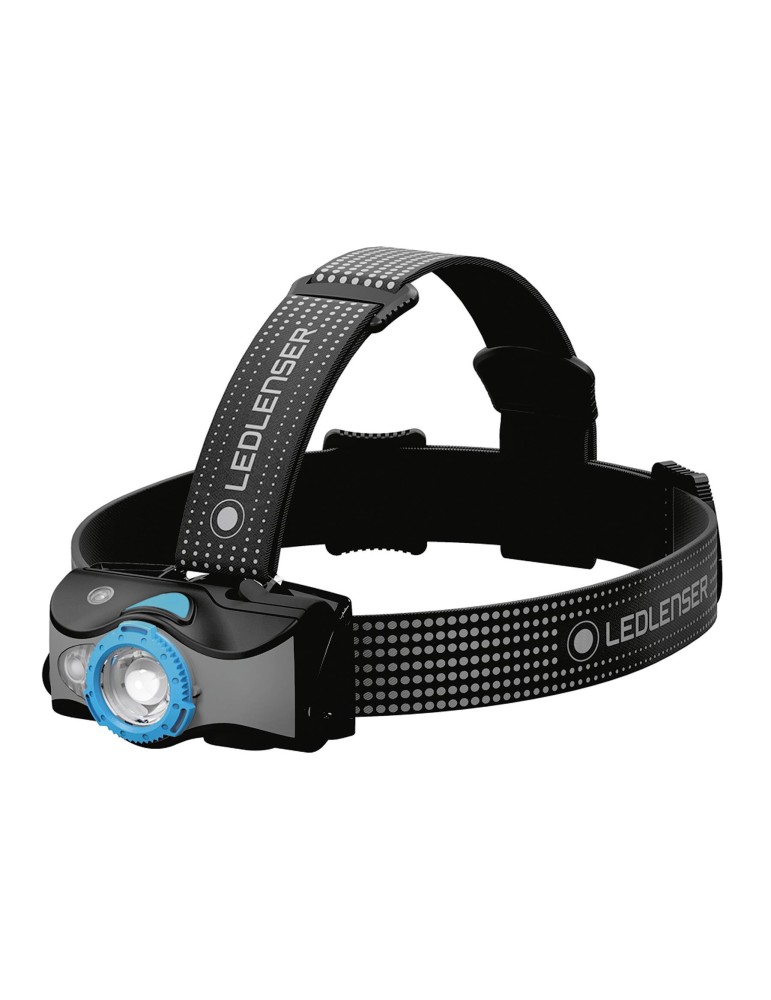 LED LENSER Stirnlampe MH7 Akku blau