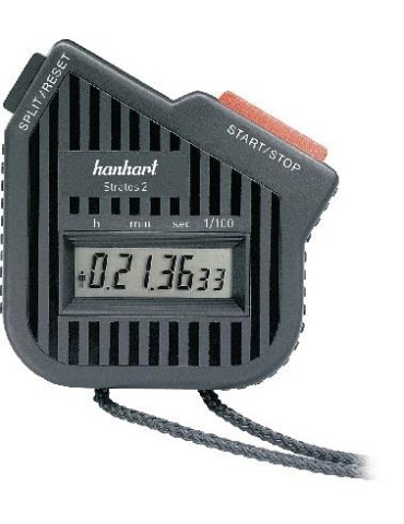 Stoppuhr Stratos 2 1/100 Sek.dig.HANHART