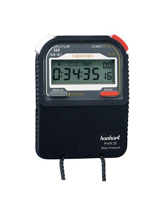 Stoppuhr Pro 25 1/100 Sek.dig.HANHART