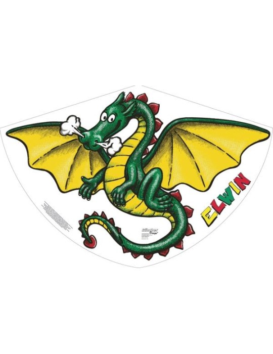 Einleinerdrachen Elwin 92x62cm