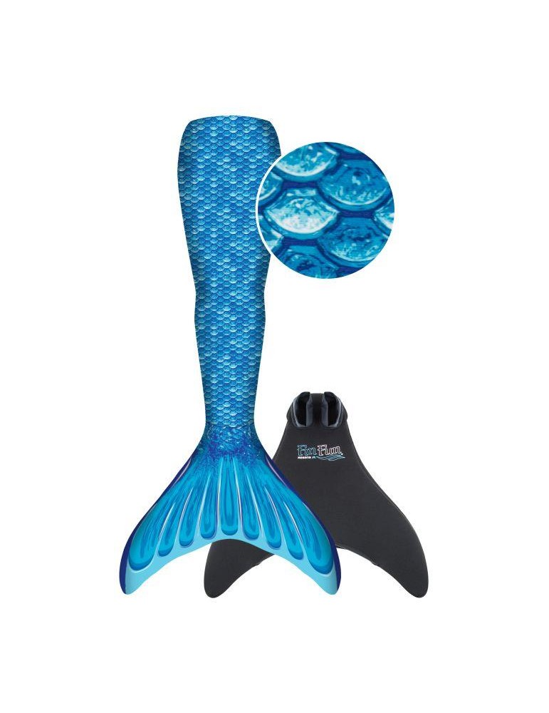 FinFun Meerjungfrau Mermaidens Blau L/XL