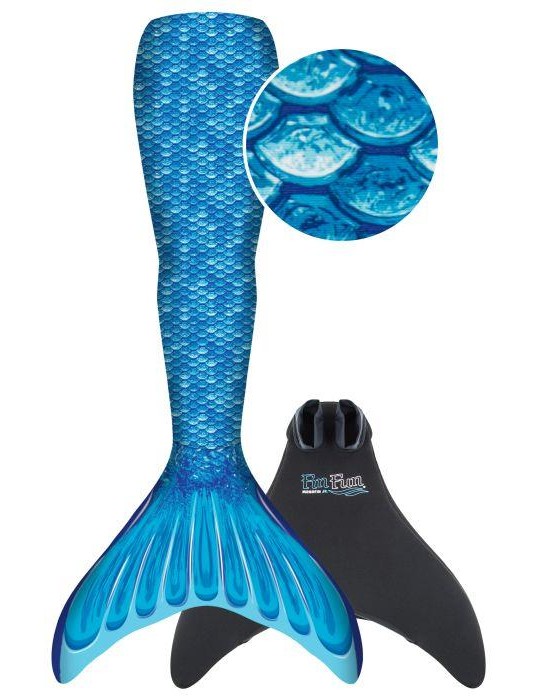 FinFun Meerjungfrau Mermaidens Blau L/XL