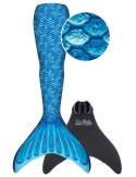 FinFun Meerjungfrau Mermaidens Blau L/XL