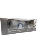 SPEQ Sportbrille Photochromic SP-1548C mit selbsttönendem Glas für Fahrrad- Motorradfahren, Skiesport (blau)