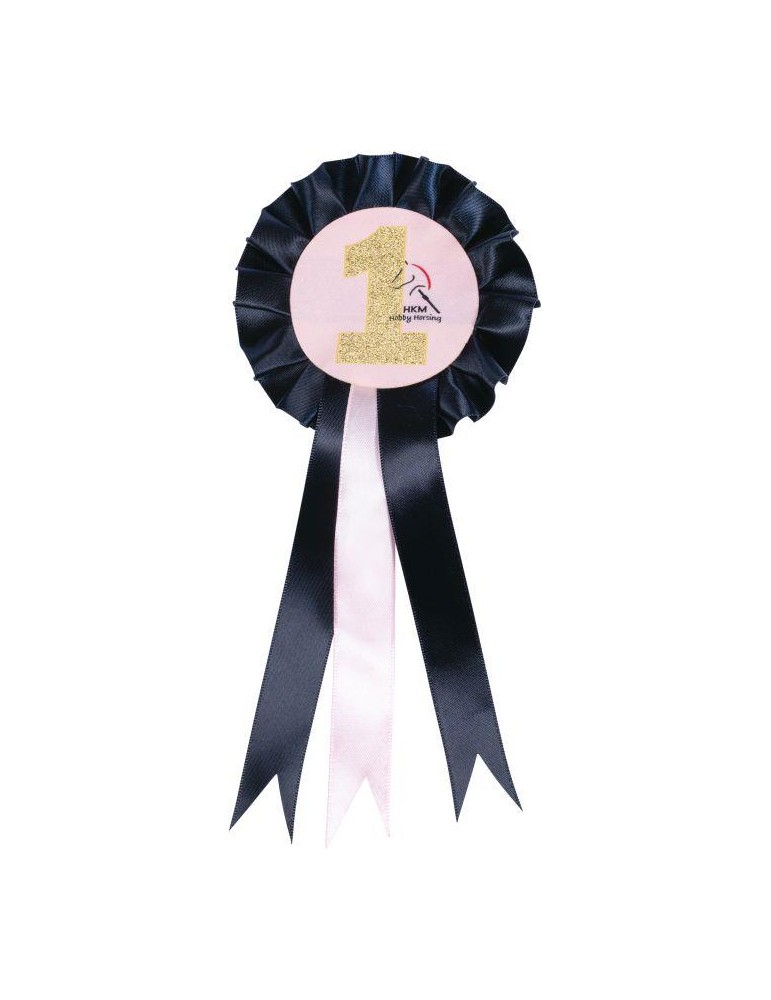 Turnierschleife -Hobby Horsing- blau