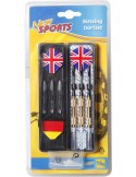 NSP Dartset Brass, für elektr. Dart, 16g