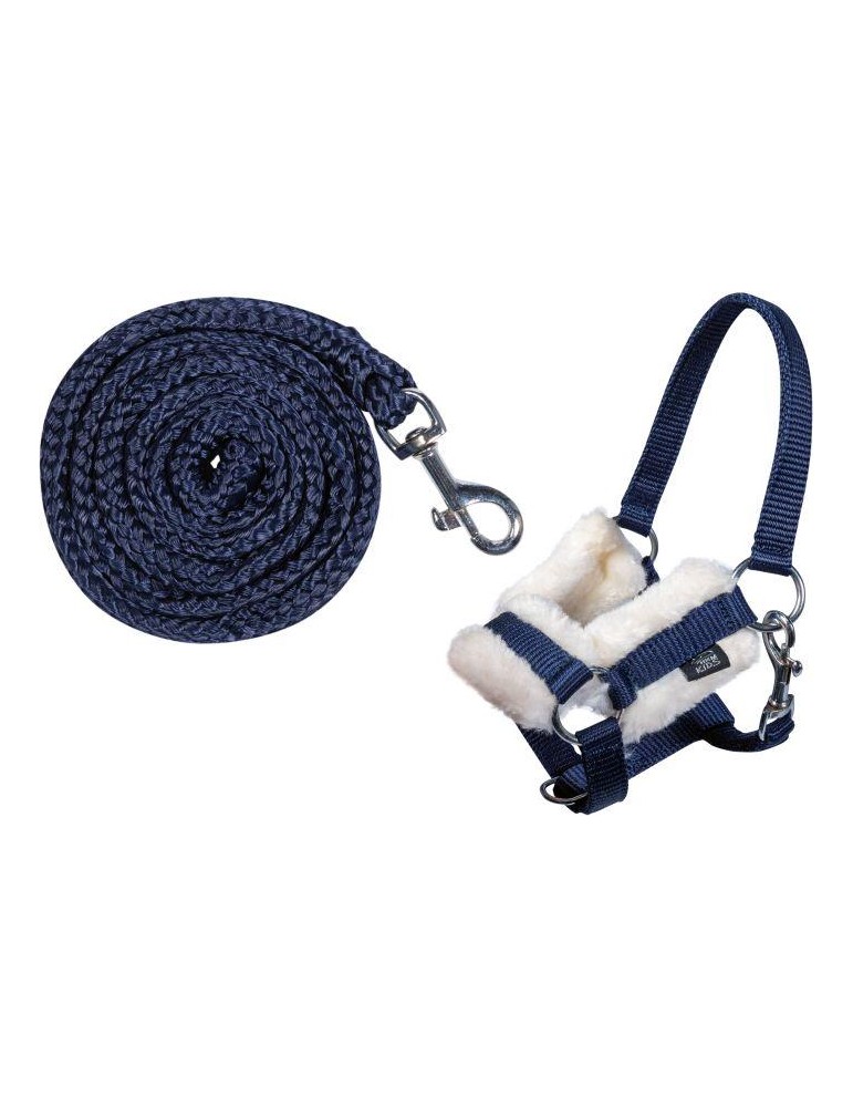 Halfter und Strick -Hobby Horsing- blau