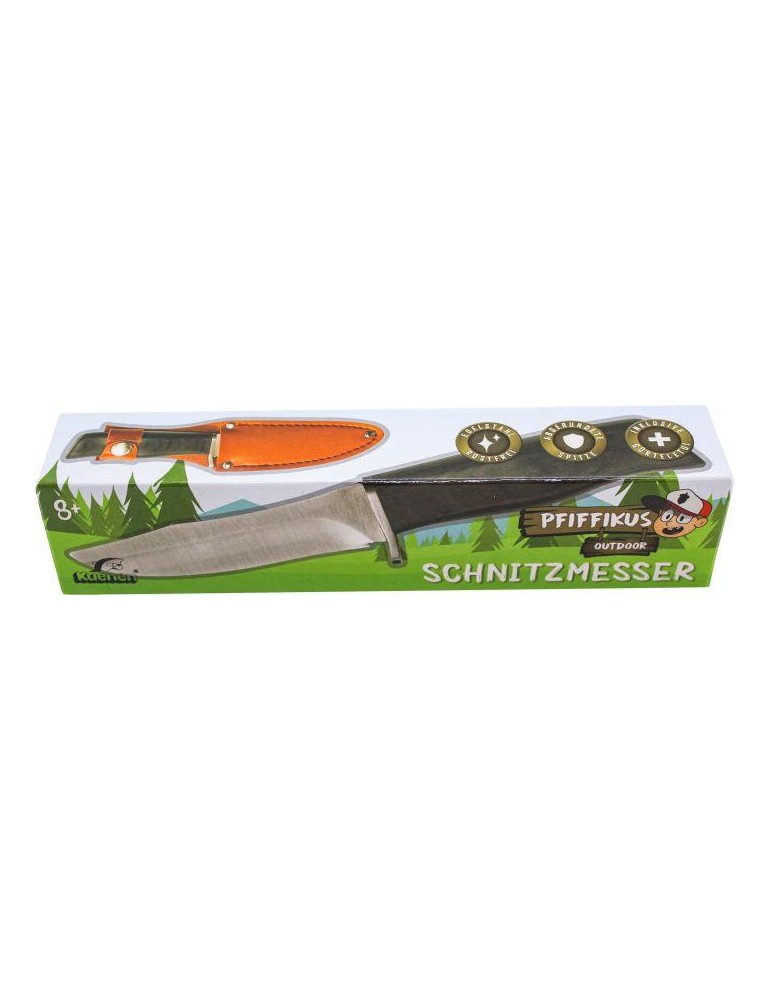 Pfiffikus-Kinder-Schnitzmesser Edelstahl