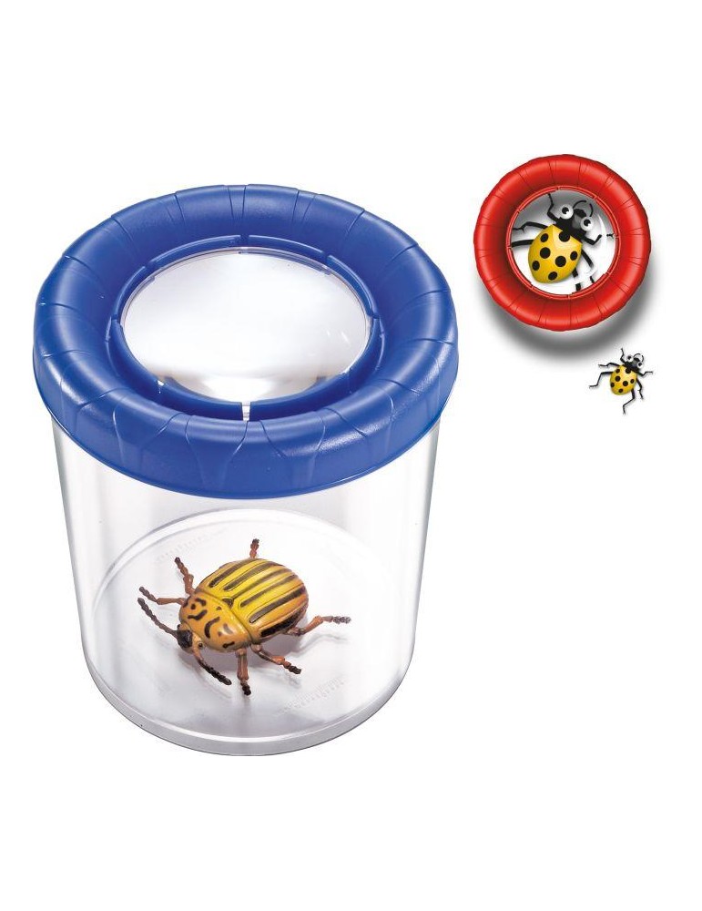 Insektenbecher groß 12 St. Displ.