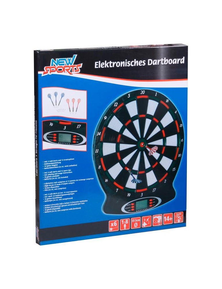 NSP Elektronisches Dartboard, 18 Spiele
