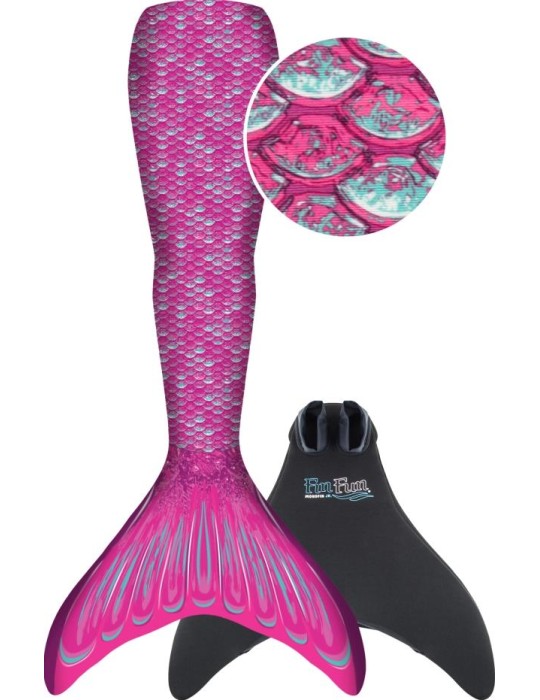 FinFun Meerjungfrau Mermaidens Pink L/XL