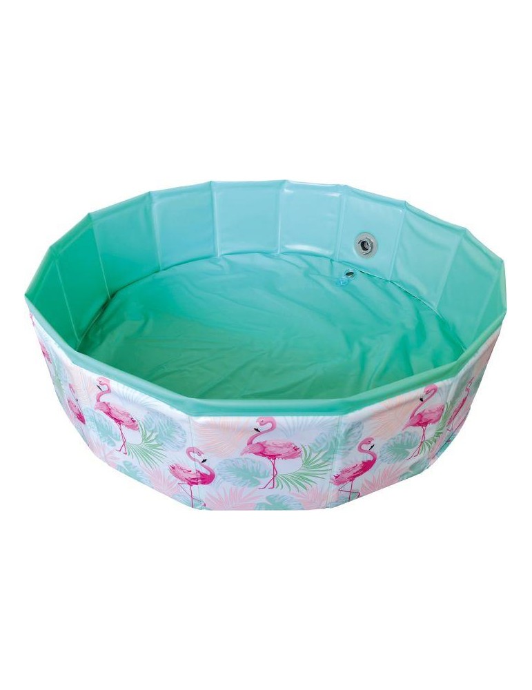SF Fix Pool Flamingo 80cm,faltb.+Tasche