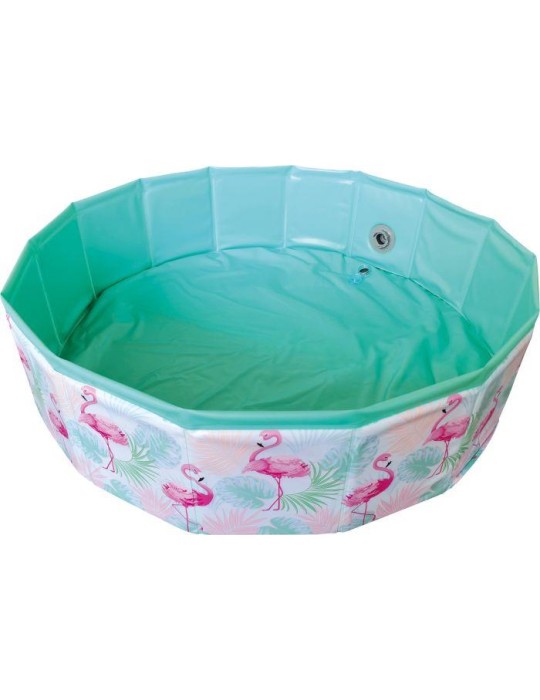 SF Fix Pool Flamingo 80cm,faltb.+Tasche