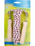 OA Springseil mit Holzgriffen, L280cm