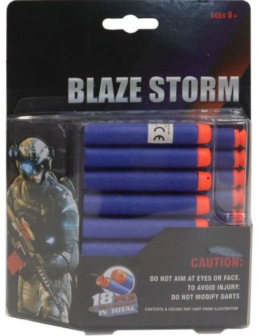 Ersatz-Darts Elite Blaster 18 Stück