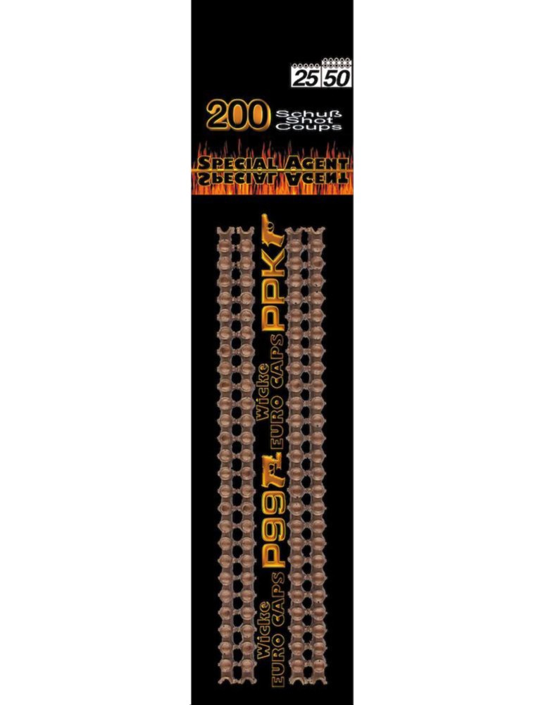 25/50er Munition 200 Schuss auf Blister