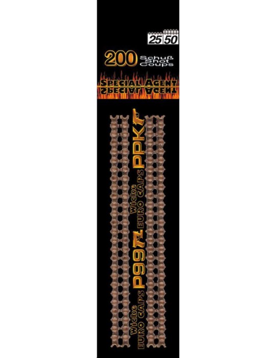 25/50er Munition 200 Schuss auf Blister