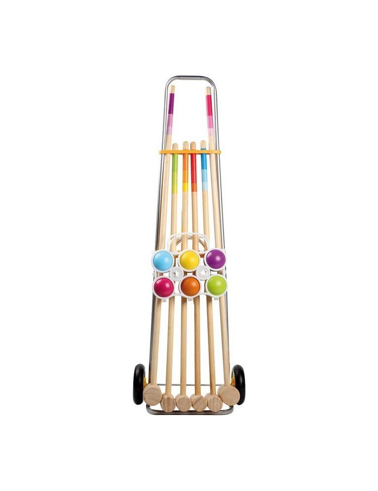 OA Krocketwagen für 6 Spieler, L92cm