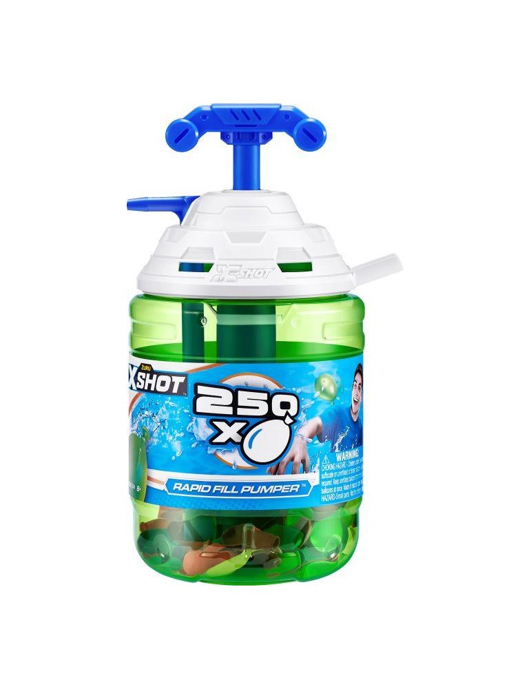 X-SHOT Wasserbombenpumpe + 250 Ballons