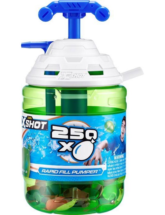 X-SHOT Wasserbombenpumpe + 250 Ballons
