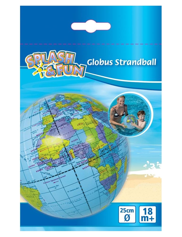 SF Strandball Globus,  25cm