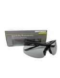 SPEQ Sportbrille Photochromic SP-1548C mit selbsttönendem Glas für Fahrrad- Motorradfahren, Skiesport (black)