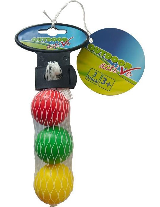 OA 3 Beachball-Ersatzbälle aus Gummi