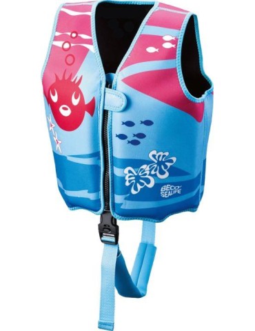 SEALIFE Schwimmweste blau/pink Größe S