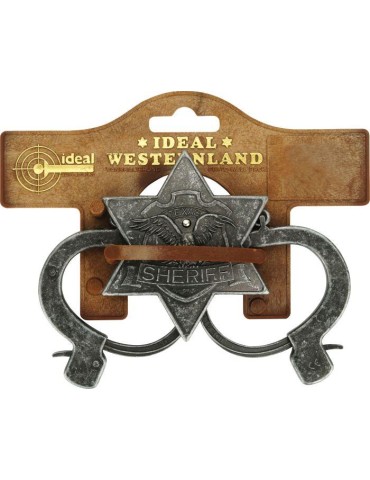 Sheriff Set 2tlg. antik, Tester