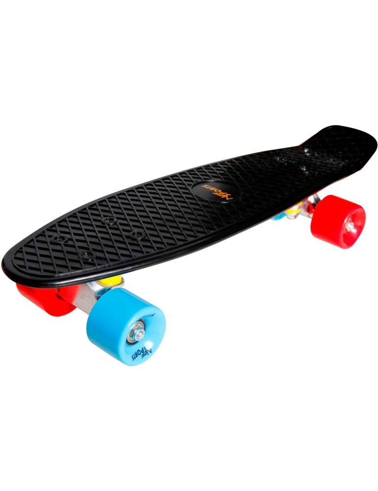 NSP Kickboard,schwarz blau/orange,ABEC 7